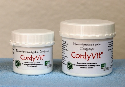Pripravek iz gobe Cordyceps - Cordyvit�